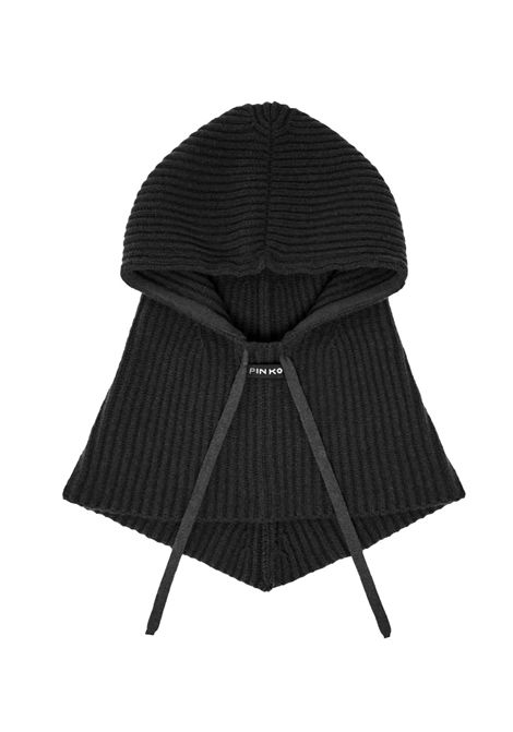 Sciarpa Pinko donna 104494 A2Z1Z99 Mekong Botail Nero PINKO | Sciarpa | 104494 A2Z1Z99